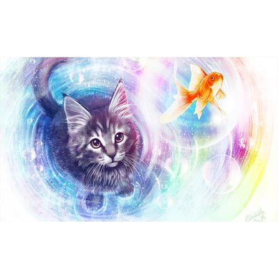 Ingooood Jigsaw Puzzle 1000 Pieces- Cat's Dream - Entertainment Toys for Adult Special Graduation or Birthday Gift Home Decor - Ingooood jigsaw puzzle 1000 piece