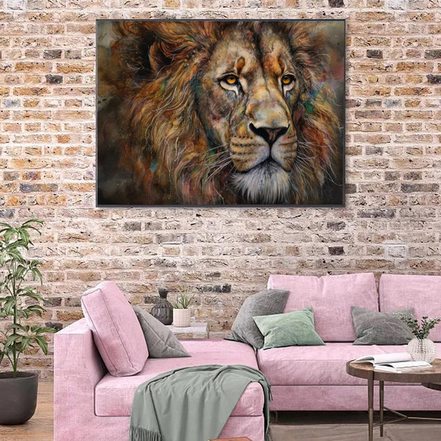 Ingooood Jigsaw Puzzle 1000 Pieces- LION - Entertainment Toys for Adult Special Graduation or Birthday Gift Home Decor - Ingooood jigsaw puzzle 1000 piece
