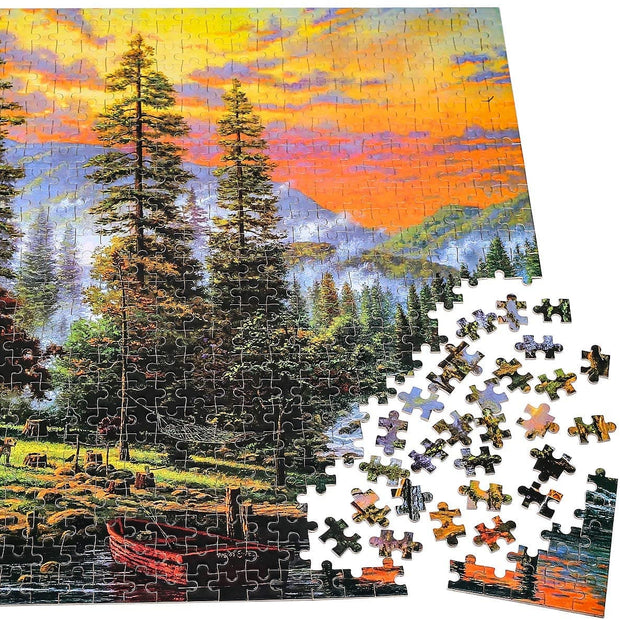 Ingooood- Jigsaw Puzzles 1000 Pieces for Adult- Tranquil Series- Home of Seclusion - Ingooood jigsaw puzzle 1000 piece
