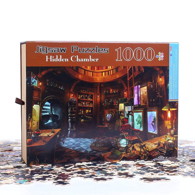 Ingooood 1000 Teile Puzzle – Fantasy Series, Collection Pavilion, Für Erwachsene, Als Dekoration Nutzbar
