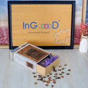 Ingooood Wooden Jigsaw Puzzle 1000 Pieces for Adult - Garden of Delight - Ingooood