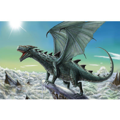 Ingooood Wooden Jigsaw Puzzle 1000 Piece - Dragon Roar - Ingooood jigsaw puzzle 1000 piece