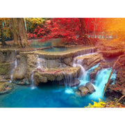 Ingooood Jigsaw Puzzle 1000 Pieces- Waterfall Wonderland 2 - Entertainment Toys for Adult Special Graduation or Birthday Gift Home Decor - Ingooood jigsaw puzzle 1000 piece