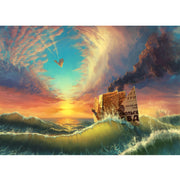 Ingooood Jigsaw Puzzle 1000 Pieces- brave the waves and march on - Entertainment Toys for Adult Special Graduation or Birthday Gift Home Decor - Ingooood jigsaw puzzle 1000 piece