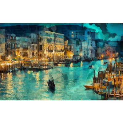 Ingooood Jigsaw Puzzle 1000 Pieces- Oil Painting - Venice - Entertainment Toys for Adult Special Graduation or Birthday Gift Home Decor - Ingooood jigsaw puzzle 1000 piece