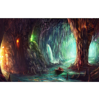 Ingooood Jigsaw Puzzle 1000 Pieces- Mystic Cave - Entertainment Toys for Adult Special Graduation or Birthday Gift Home Decor - Ingooood jigsaw puzzle 1000 piece