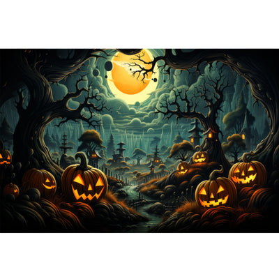 Ingooood Jigsaw Puzzle 1000 Pieces- Forest Halloween - Entertainment Toys for Adult Special Graduation or Birthday Gift Home Decor - Ingooood jigsaw puzzle 1000 piece