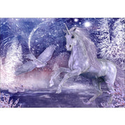 Ingooood Jigsaw Puzzle 1000 Pieces- Unicorns and Birds - Entertainment Toys for Adult Special Graduation or Birthday Gift Home Decor - Ingooood jigsaw puzzle 1000 piece