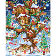 Ingooood Jigsaw Puzzle 1000 Pieces- Lively Christmas Tree - Entertainment Toys for Adult Special Graduation or Birthday Gift Home Decor - Ingooood jigsaw puzzle 1000 piece