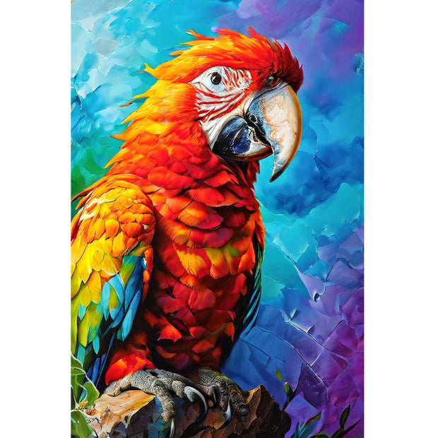Ingooood Jigsaw Puzzle 1000 Pieces- Oil Painting - Parrot - Entertainment Toys for Adult Special Graduation or Birthday Gift Home Decor - Ingooood jigsaw puzzle 1000 piece