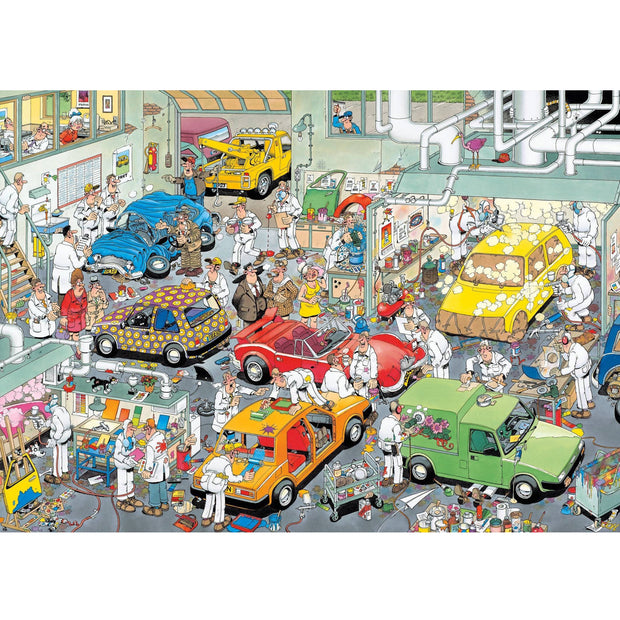 Ingooood Wooden Jigsaw Puzzle 1000 Piece - Auto Repair Shop - Ingooood jigsaw puzzle 1000 piece