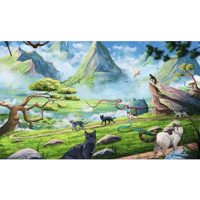 Ingooood Jigsaw Puzzle 1000 Pieces- Cat Planet - Entertainment Toys for Adult Special Graduation or Birthday Gift Home Decor - Ingooood jigsaw puzzle 1000 piece
