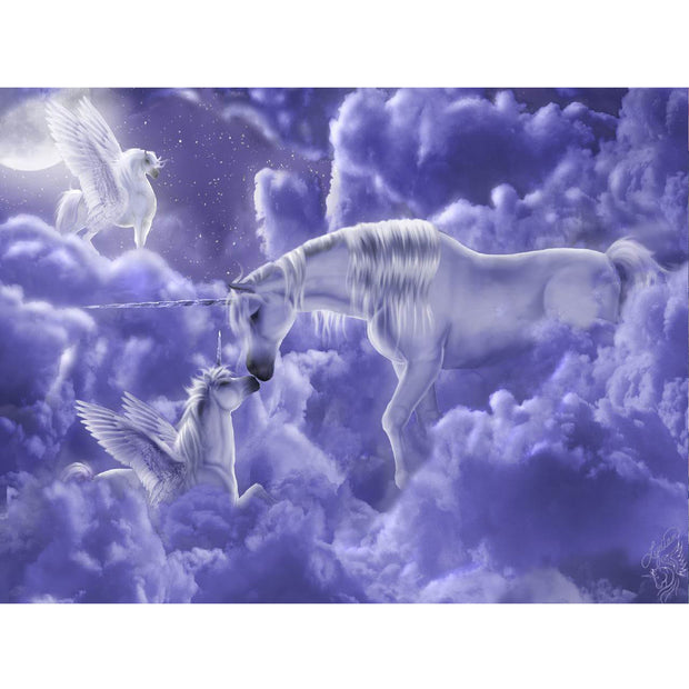 Ingooood Jigsaw Puzzle 1000 Pieces- Sky Unicorn - Entertainment Toys for Adult Special Graduation or Birthday Gift Home Decor - Ingooood jigsaw puzzle 1000 piece