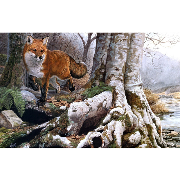 Ingooood Jigsaw Puzzle 1000 Pieces- Fox by the River - Entertainment Toys for Adult Special Graduation or Birthday Gift Home Decor - Ingooood jigsaw puzzle 1000 piece