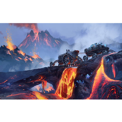 Ingooood Jigsaw Puzzle 1000 Pieces- volcanic eruption - Entertainment Toys for Adult Special Graduation or Birthday Gift Home Decor - Ingooood jigsaw puzzle 1000 piece