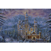 Ingooood Jigsaw Puzzle 1000 Pieces- Castle in the Winter Forest - Entertainment Toys for Adult Special Graduation or Birthday Gift Home Decor - Ingooood jigsaw puzzle 1000 piece