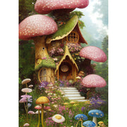 Ingooood Wooden Jigsaw Puzzle 1000 Piece - Mushroom Tree House - Ingooood jigsaw puzzle 1000 piece