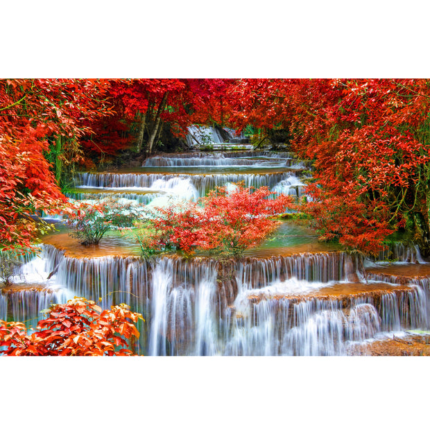 Ingooood Jigsaw Puzzle 1000 Pieces- Autumn Falls - Entertainment Toys for Adult Special Graduation or Birthday Gift Home Decor - Ingooood jigsaw puzzle 1000 piece