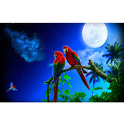 Ingooood Jigsaw Puzzle 1000 Pieces- The parrot under the moon - Entertainment Toys for Adult Special Graduation or Birthday Gift Home Decor - Ingooood jigsaw puzzle 1000 piece