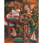 Ingooood Jigsaw Puzzle 1000 Pieces- Christmas Series- Christmas Gift Making - Entertainment Toys for Adult Special Graduation or Birthday Gift Home Decor - Ingooood jigsaw puzzle 1000 piece