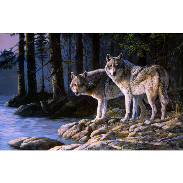 Ingooood Jigsaw Puzzle 1000 Pieces- Timberwolves - Entertainment Toys for Adult Special Graduation or Birthday Gift Home Decor - Ingooood jigsaw puzzle 1000 piece