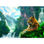 Ingooood Jigsaw Puzzle 1000 Pieces- Tigers in the mountains - Entertainment Toys for Adult Special Graduation or Birthday Gift Home Decor - Ingooood jigsaw puzzle 1000 piece