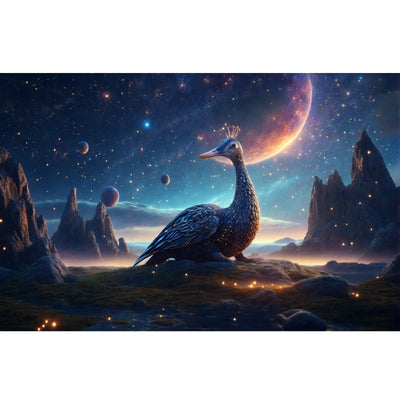 Ingooood Jigsaw Puzzle 1000 Pieces- Fantasy Goose - Entertainment Toys for Adult Special Graduation or Birthday Gift Home Decor - Ingooood jigsaw puzzle 1000 piece