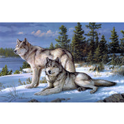 Ingooood Jigsaw Puzzle 1000 Pieces- Direwolf - Entertainment Toys for Adult Special Graduation or Birthday Gift Home Decor - Ingooood jigsaw puzzle 1000 piece