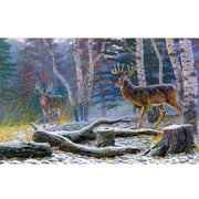 Ingooood Jigsaw Puzzle 1000 Pieces- Moose in the Snow - Entertainment Toys for Adult Special Graduation or Birthday Gift Home Decor - Ingooood jigsaw puzzle 1000 piece