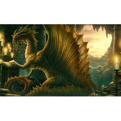 Ingooood Jigsaw Puzzle 1000 Pieces- Knowledgeable Dragon - Entertainment Toys for Adult Special Graduation or Birthday Gift Home Decor - Ingooood jigsaw puzzle 1000 piece