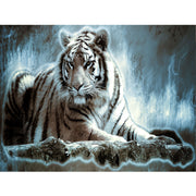 Ingooood Jigsaw Puzzle 1000 Pieces- White Tiger Rest - Entertainment Toys for Adult Special Graduation or Birthday Gift Home Decor - Ingooood jigsaw puzzle 1000 piece