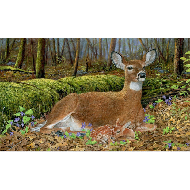 Ingooood Jigsaw Puzzle 1000 Pieces- Oil Painting - Sika Deer - Entertainment Toys for Adult Special Graduation or Birthday Gift Home Decor - Ingooood jigsaw puzzle 1000 piece