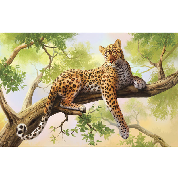 Ingooood Jigsaw Puzzle 1000 Pieces- Cheetah in the tree - Entertainment Toys for Adult Special Graduation or Birthday Gift Home Decor - Ingooood jigsaw puzzle 1000 piece