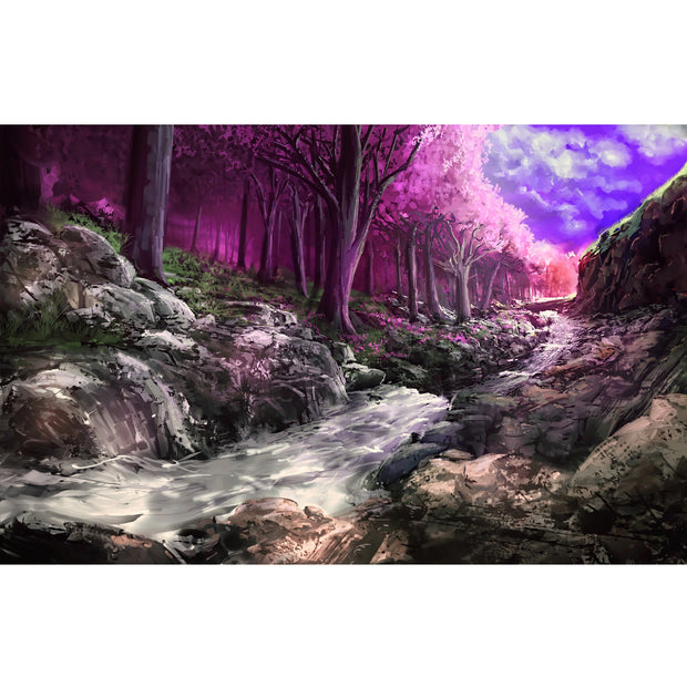 Ingooood Jigsaw Puzzle 1000 Pieces- forest of purple leaves - Entertainment Toys for Adult Special Graduation or Birthday Gift Home Decor - Ingooood jigsaw puzzle 1000 piece