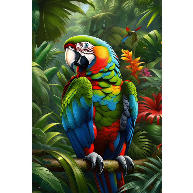 Ingooood Jigsaw Puzzle 1000 Pieces- woodland parrot - Entertainment Toys for Adult Special Graduation or Birthday Gift Home Decor - Ingooood jigsaw puzzle 1000 piece