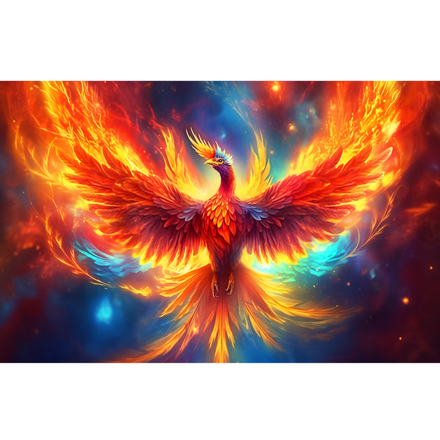 Ingooood Wooden Jigsaw Puzzle 1000 Piece - Fire Phoenix
