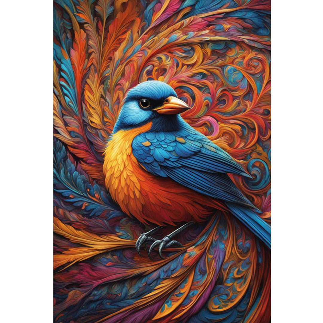 Ingooood 1000-Piece Jigsaw Puzzle – Sacred Animals Parrot Art, 50x75cm, Adult Puzzle For Home Decor & Gifts