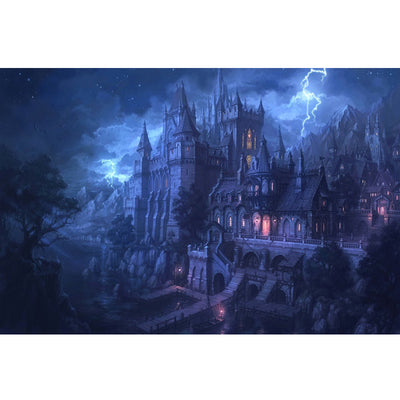 Ingooood Jigsaw Puzzle 1000 Pieces- The Castle of Darkness - Entertainment Toys for Adult Special Graduation or Birthday Gift Home Decor - Ingooood jigsaw puzzle 1000 piece