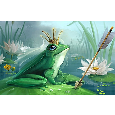 Ingooood Jigsaw Puzzle 1000 Pieces- Frog Prince- Entertainment Toys for Adult Special Graduation or Birthday Gift Home Decor - Ingooood jigsaw puzzle 1000 piece