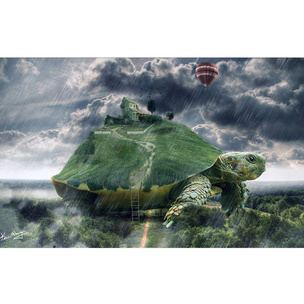 Ingooood Jigsaw Puzzle 1000 Pieces- Turtle Island - Entertainment Toys for Adult Special Graduation or Birthday Gift Home Decor - Ingooood jigsaw puzzle 1000 piece