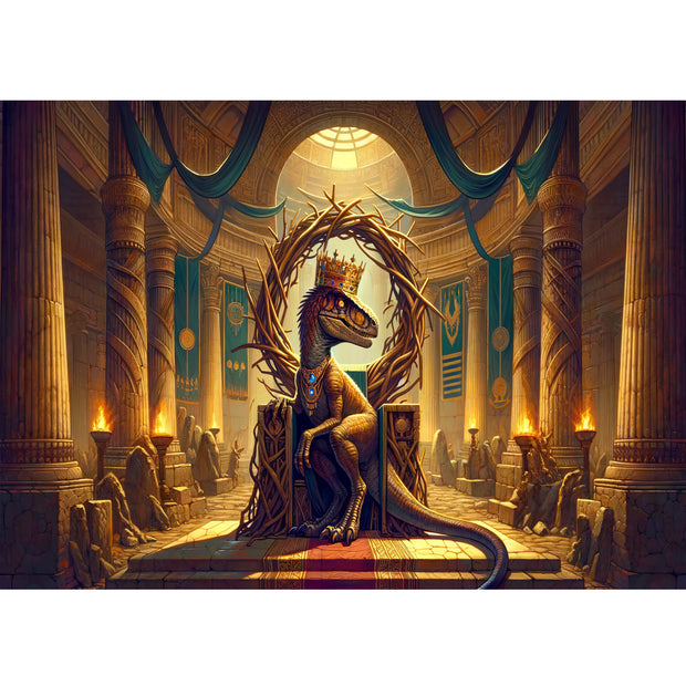 Ingooood Jigsaw Puzzle 1000 Pieces- Dinosaur King - Entertainment Toys for Adult Special Graduation or Birthday Gift Home Decor - Ingooood jigsaw puzzle 1000 piece