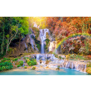 Ingooood Jigsaw Puzzle 1000 Pieces- Waterfall Wonderland - Entertainment Toys for Adult Special Graduation or Birthday Gift Home Decor - Ingooood jigsaw puzzle 1000 piece
