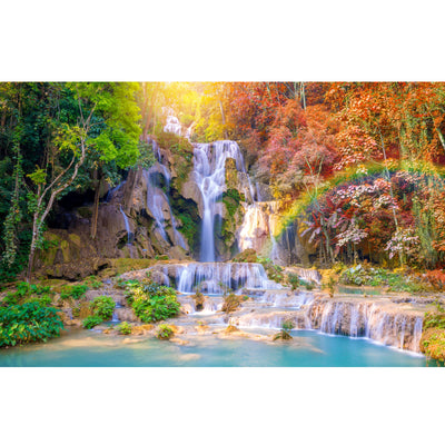 Ingooood Jigsaw Puzzle 1000 Pieces- Waterfall Wonderland - Entertainment Toys for Adult Special Graduation or Birthday Gift Home Decor - Ingooood jigsaw puzzle 1000 piece