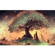 Ingooood Jigsaw Puzzle 1000 Pieces- Wisdom Tree - Entertainment Toys for Adult Special Graduation or Birthday Gift Home Decor - Ingooood jigsaw puzzle 1000 piece