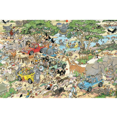 Ingooood Wooden Jigsaw Puzzle 1000 Piece - Zoo 2 - Ingooood jigsaw puzzle 1000 piece