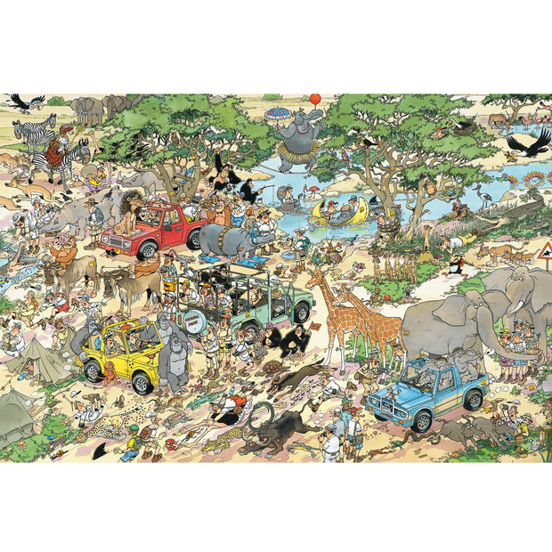 Ingooood Wooden Jigsaw Puzzle 1000 Piece - Zoo 2 - Ingooood jigsaw puzzle 1000 piece