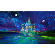 Ingooood Jigsaw Puzzle 1000 Pieces- Castle under the Northern Lights - Entertainment Toys for Adult Special Graduation or Birthday Gift Home Decor - Ingooood jigsaw puzzle 1000 piece