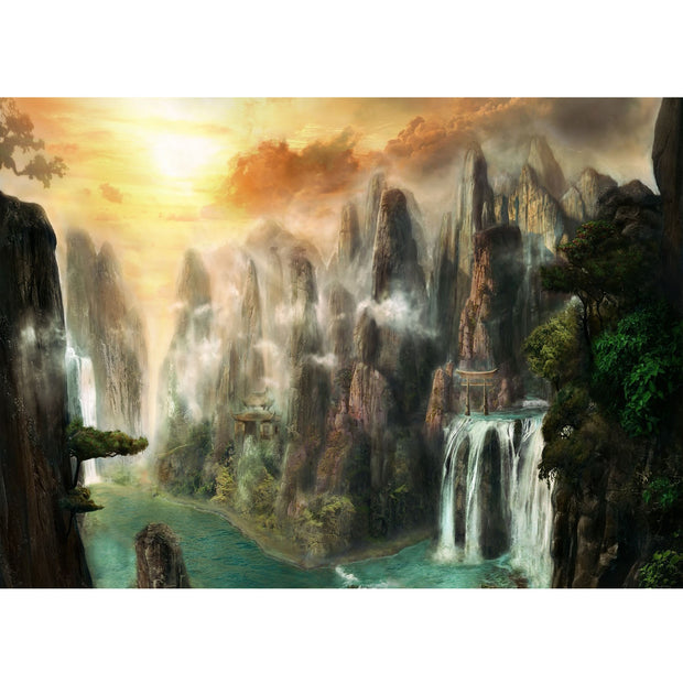 Ingooood Jigsaw Puzzle 1000 Pieces- Valley of Ten Thousand Peaks - Entertainment Toys for Adult Special Graduation or Birthday Gift Home Decor - Ingooood jigsaw puzzle 1000 piece