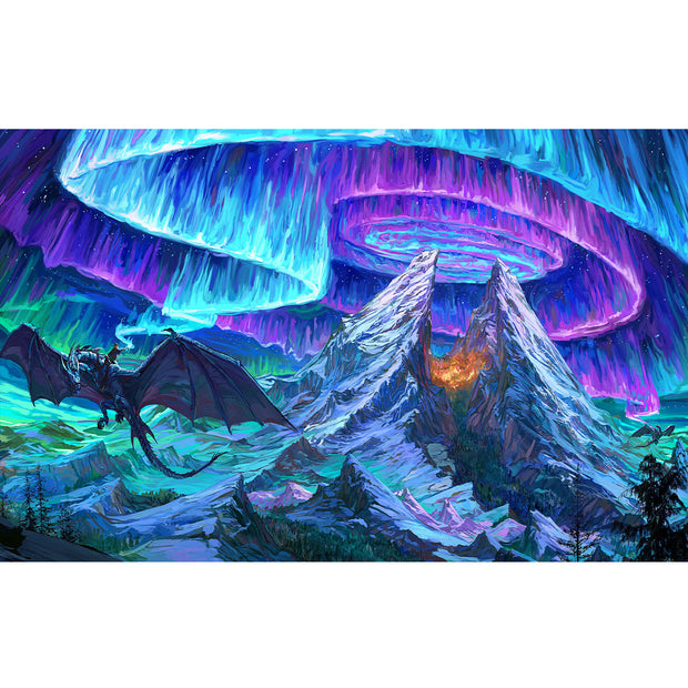 Ingooood Jigsaw Puzzle 1000 Pieces- Oil Painting - Escape from Volcano - Entertainment Toys for Adult Special Graduation or Birthday Gift Home Decor - Ingooood jigsaw puzzle 1000 piece