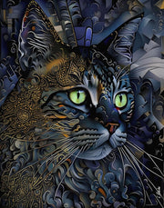Ingooood Jigsaw Puzzle 1000 Pieces- The Pastor's CAT - Entertainment Toys for Adult Special Graduation or Birthday Gift Home Decor - Ingooood jigsaw puzzle 1000 piece
